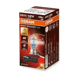 Osram Night BreakerÂ® 220, H11 pære +220% mere lys (1 stk)