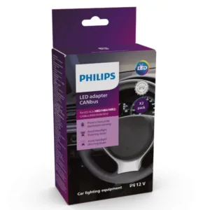 HB3, HB4 & Hir2 CANbus LED adaptor Philips Kit (snydemodstande ((2 stk))