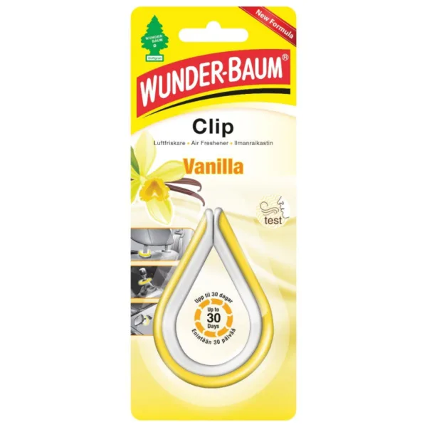 Vanilla dufte clip fra Wunderbaum