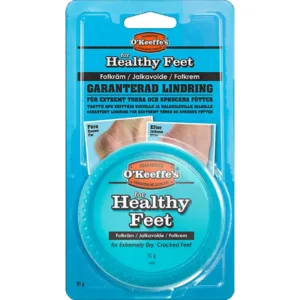 Healthy Feet, fodcreme i 91g i krukke fra O´Keeffe´s